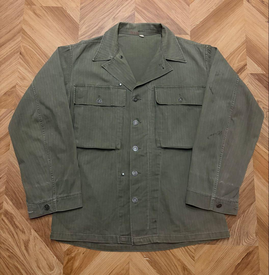 40s US ARMY M-43 ヘリンボーンツイルジャケット 13スター 米軍