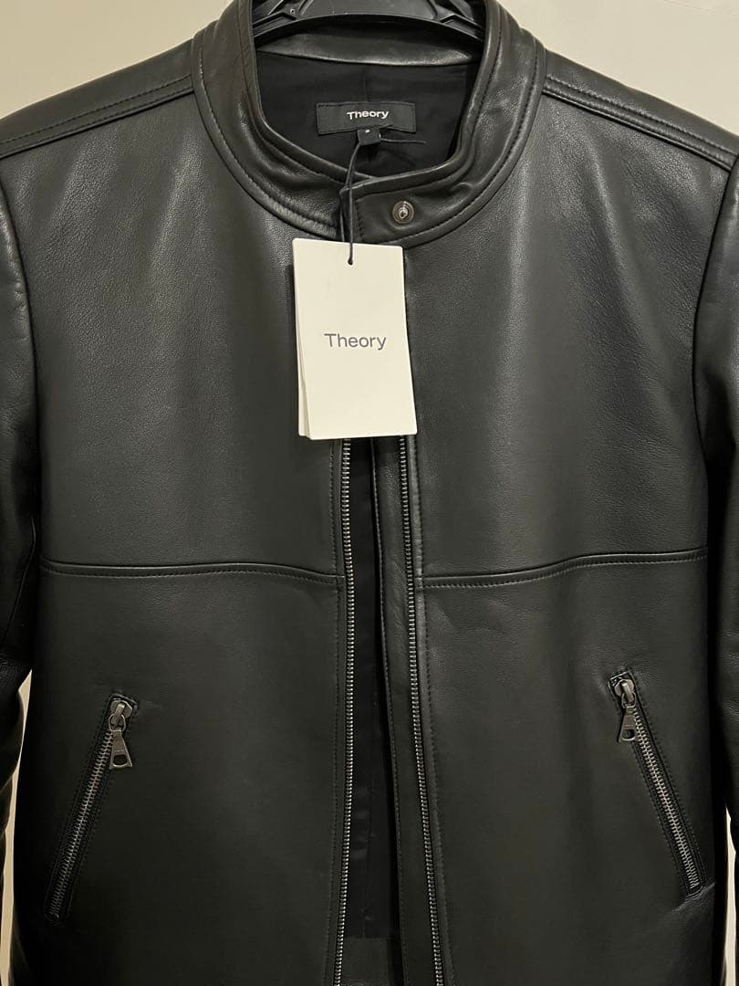 数日のみセオリーtheoryレザージャケット　試着のみS