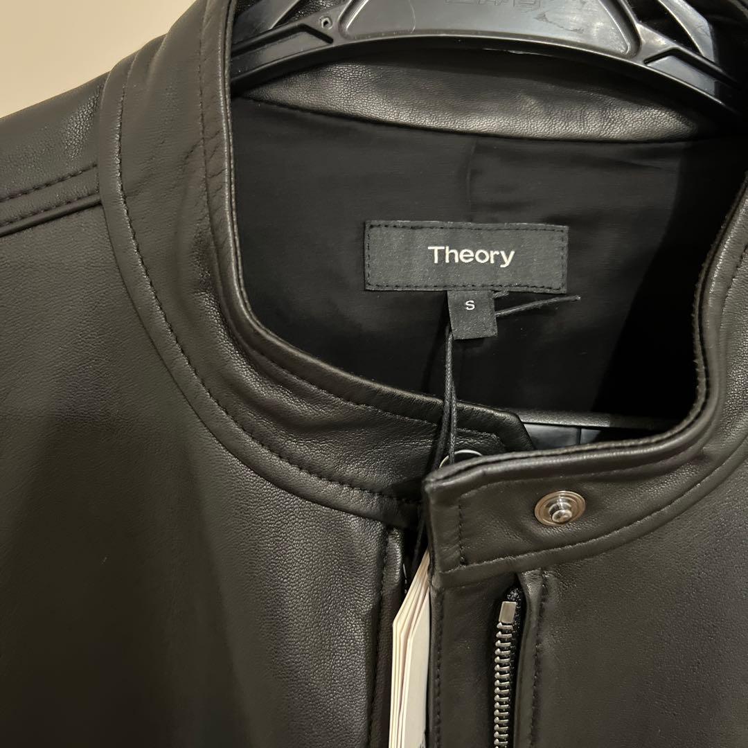 数日のみセオリーtheoryレザージャケット　試着のみS