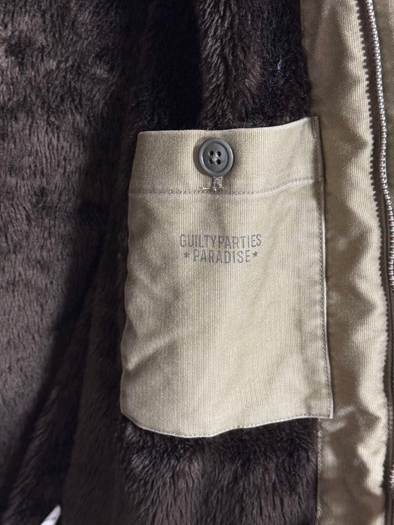 WACKOMARIA ワコマリア　デッキジャケット　カーキ N-1