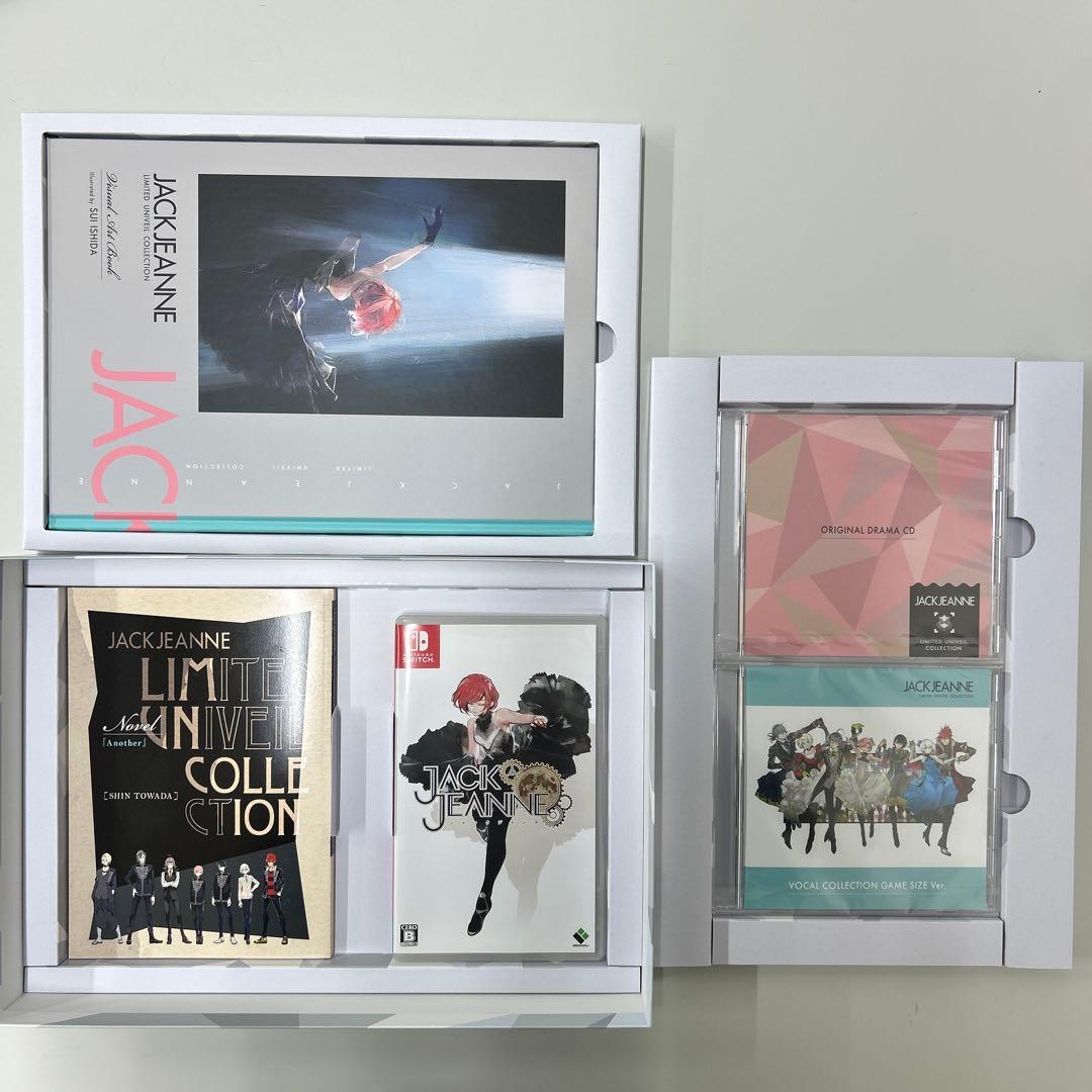 ジャックジャンヌ リミテッドユニヴェールコレクション SWITCH 特典未開封