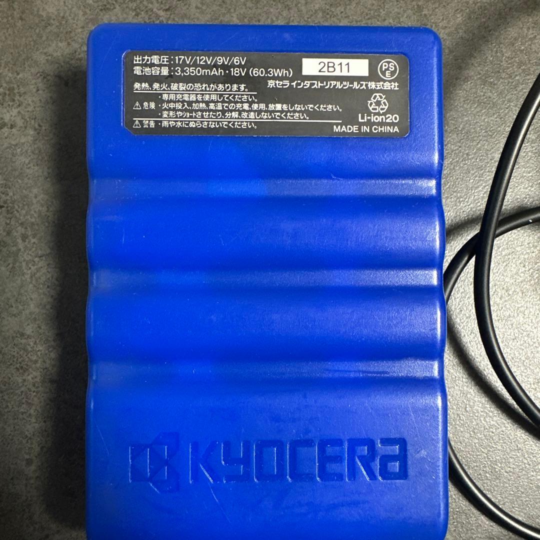 BURTLE AIRCRAFT 空調服　バッテリー　ファン17V