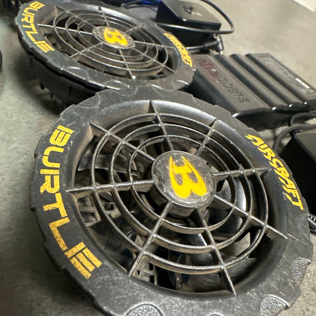 BURTLE AIRCRAFT 空調服　バッテリー　ファン17V