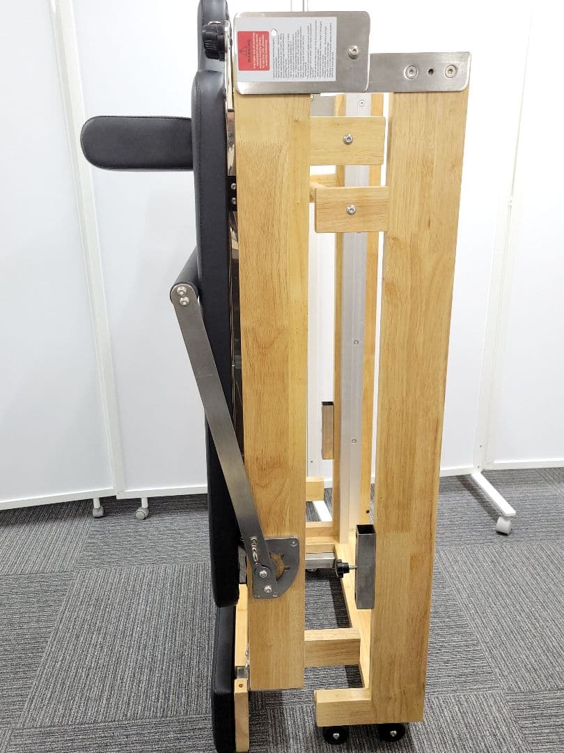 【業務用】折りたたみ式 ピラティス リフォーマー フルセット 木製フレーム