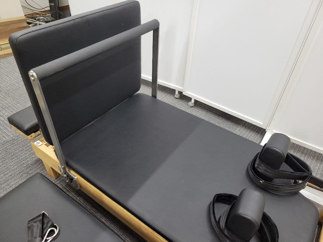 【業務用】折りたたみ式 ピラティス リフォーマー フルセット 木製フレーム