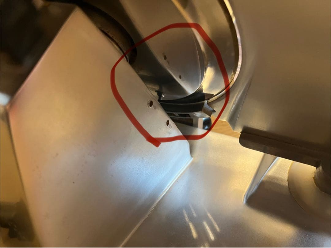 レマコム　ステンレススチール ミートスライサー RSL-220 半解凍