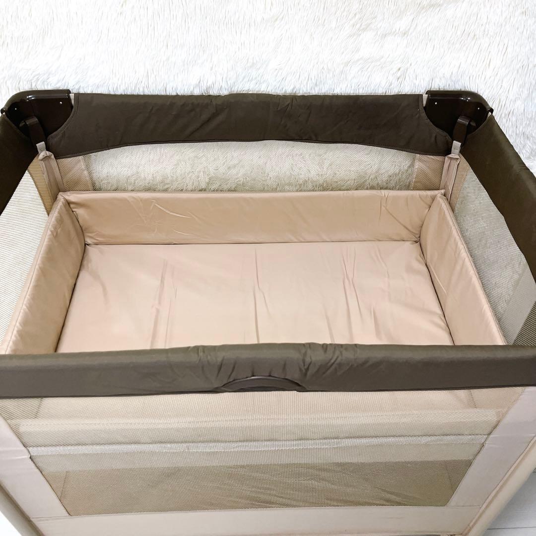 Aprica アップリカ ベビーベッド ココネル ココア 綺麗 美品