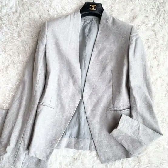 セオリーリュクス スカートスーツ　グレー