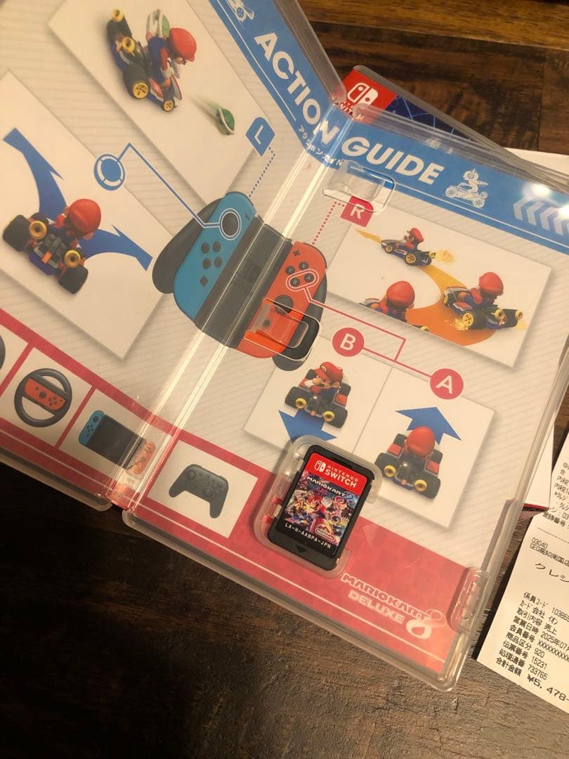 Switch マリオカート8、星のカービィデラックス、ハンドル