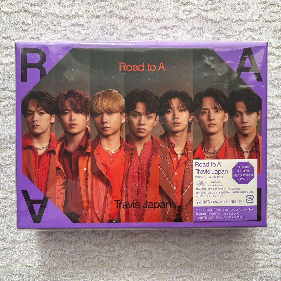 Travis Japan Road to A FC限定盤 アルバム DVD