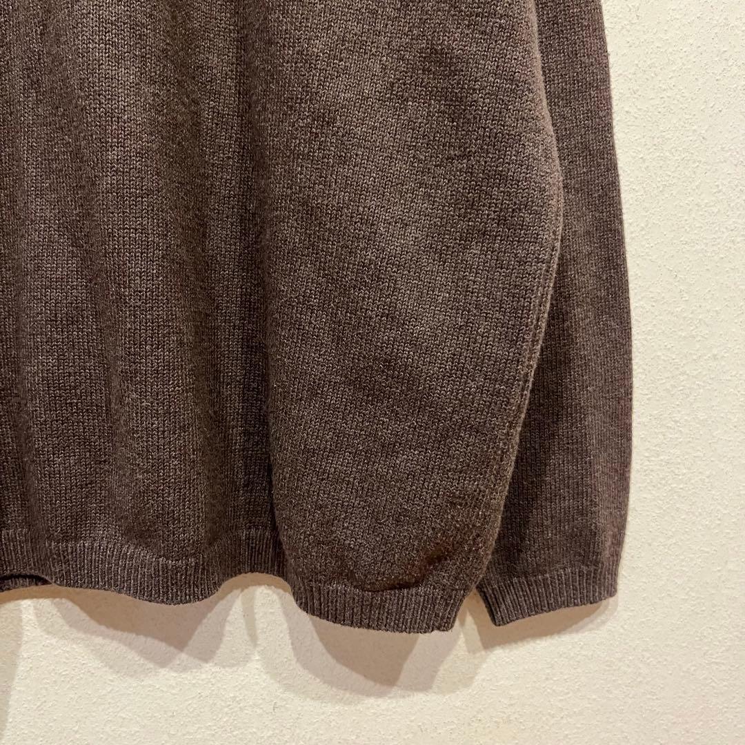 【美品】steven alan コットンカシミヤクルーネックニット-LOOSE