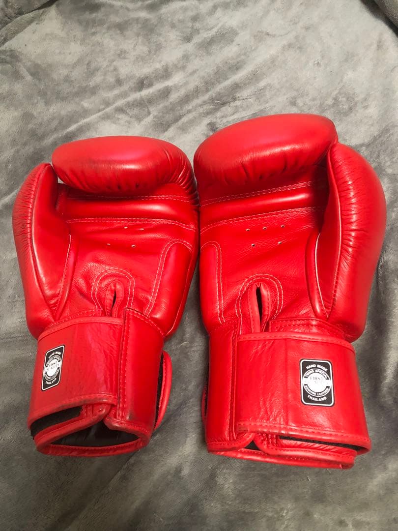 TWINS SPECIAL ボクシンググローブ 赤16.OZ バンテージ6点