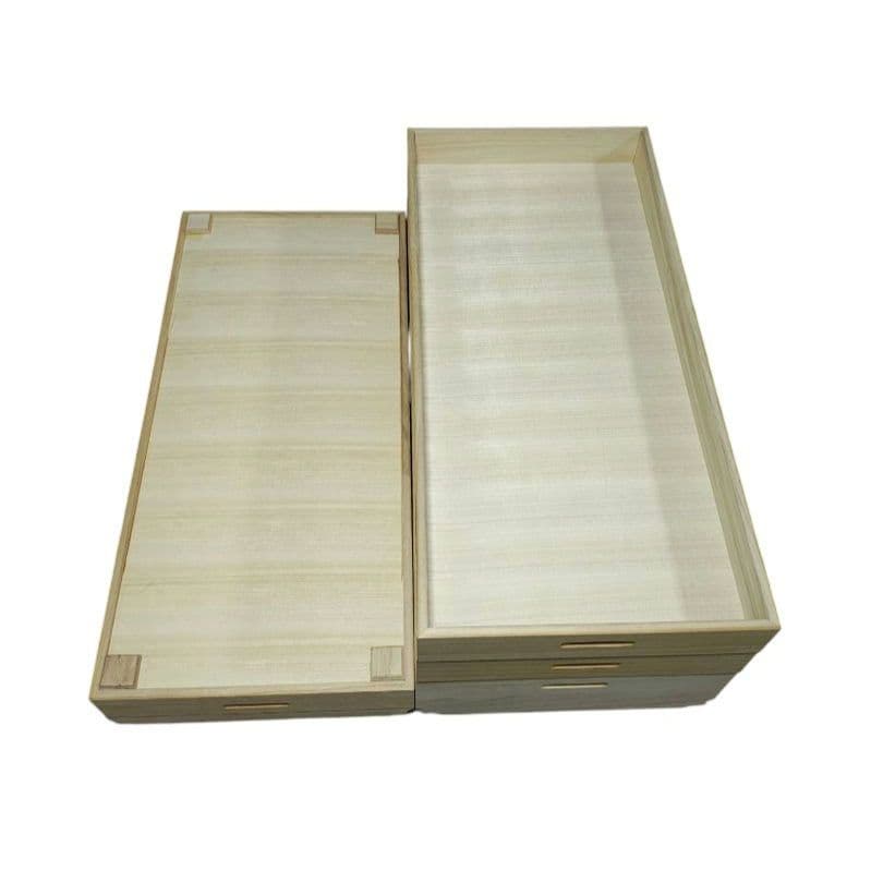 ★美品★ 桐箱 衣装箱 衣装ケース 桐ケース 4段 大.小