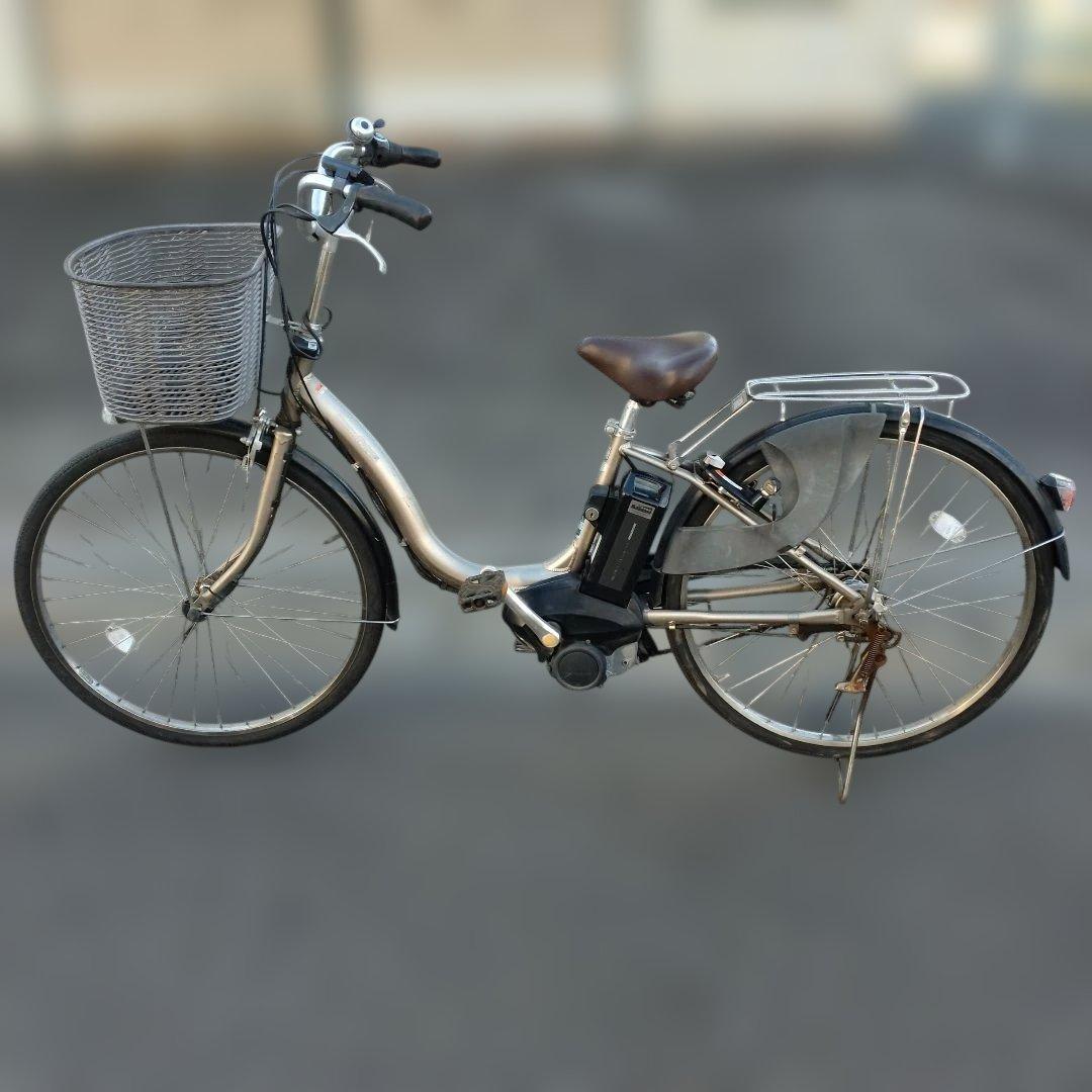 [765]送料無料 ヤマハ PAS Natura 電動自転車 大容量バッテリー付