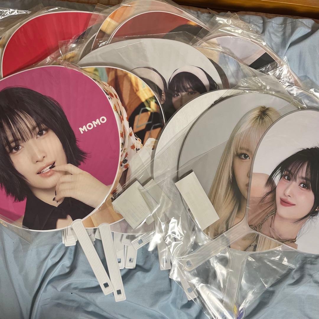 TWICE モモ うちわセット