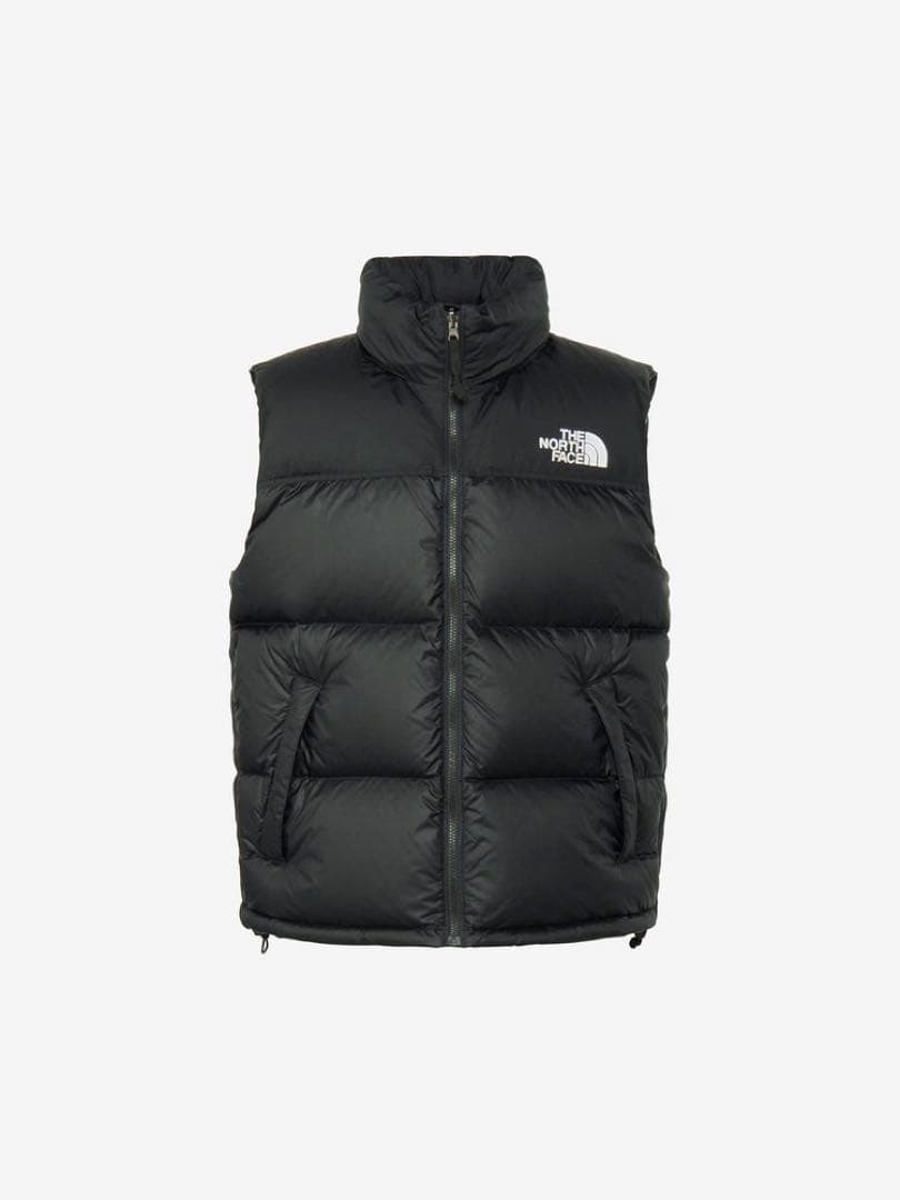 美品★THE NORTH FACE ヌプシ ベスト ND92557 S ブラック