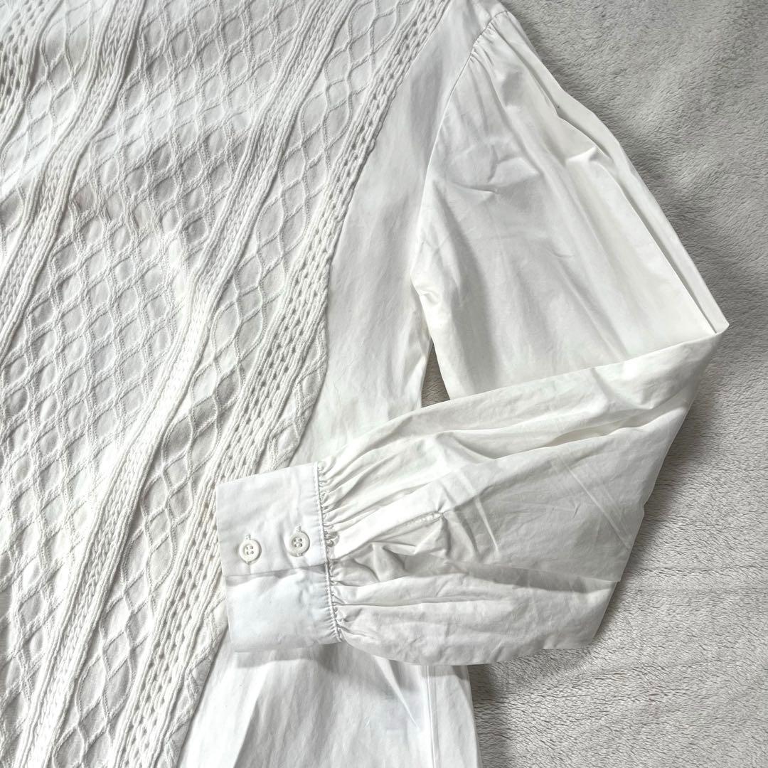 極美品】Ameri VEST DOCKING SHIRT アメリ　トップス　秋