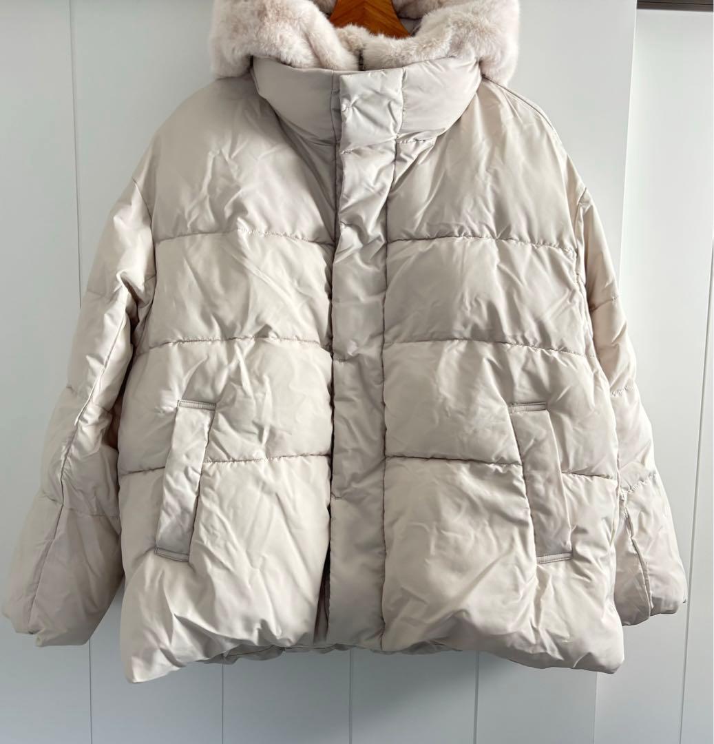 Arpege story ファー付き MINOTECH中綿コート