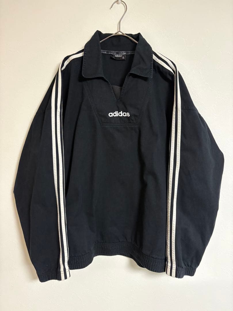 90s アディダス 万国旗タグ 後染め コットン ドリルトップ 常田大希