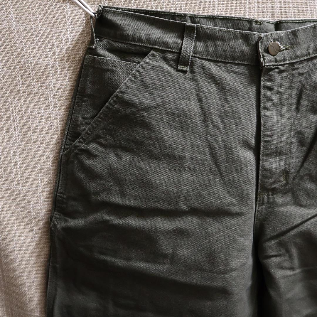 カーハート Carhartt B11 ウォッシュドダック ペインターパンツ モス