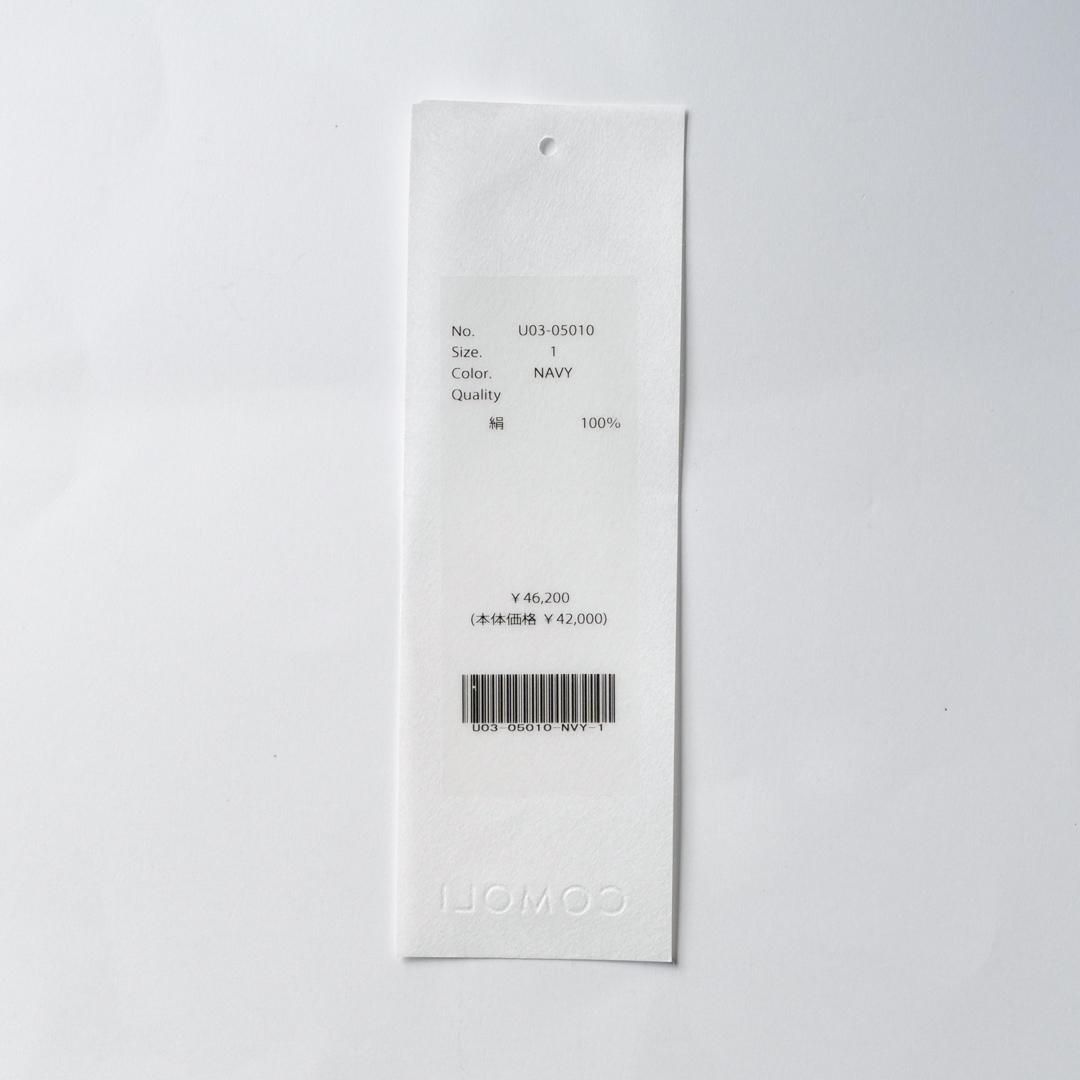 テ*ィ様 COMOLI 21AW シルクフリース 長袖クルー Size1