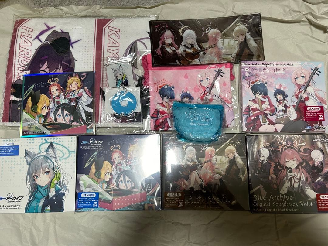 ブルーアーカイブ Original Soundtrack Vol.1～Vol.5