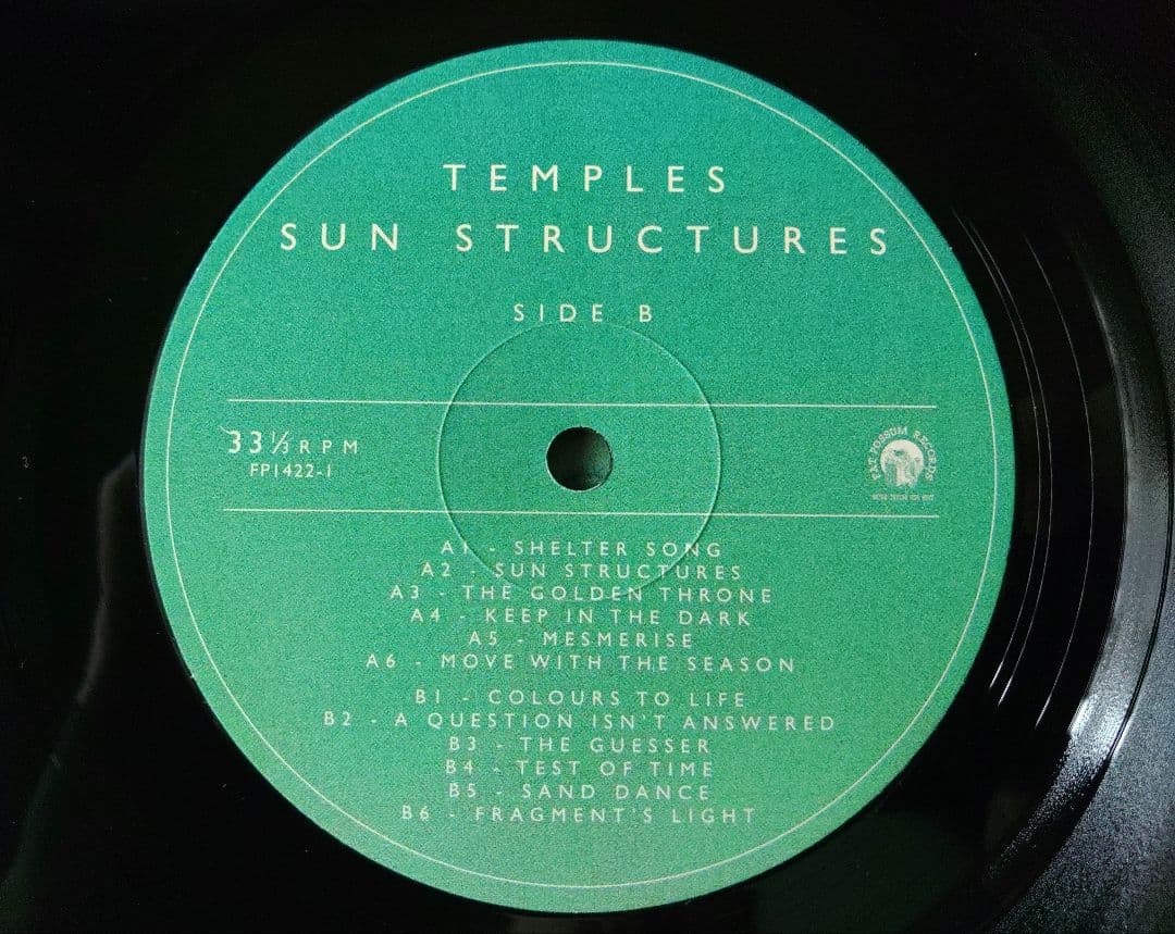 2枚まとめ　テンプルズ Temples LPレコード