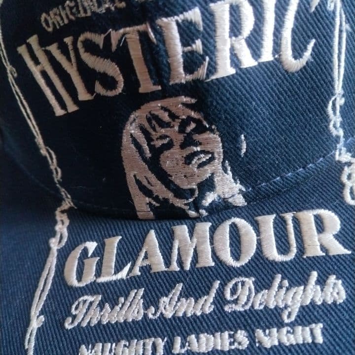 HYSTERIC GLAMOUR ネイビーキャップ
