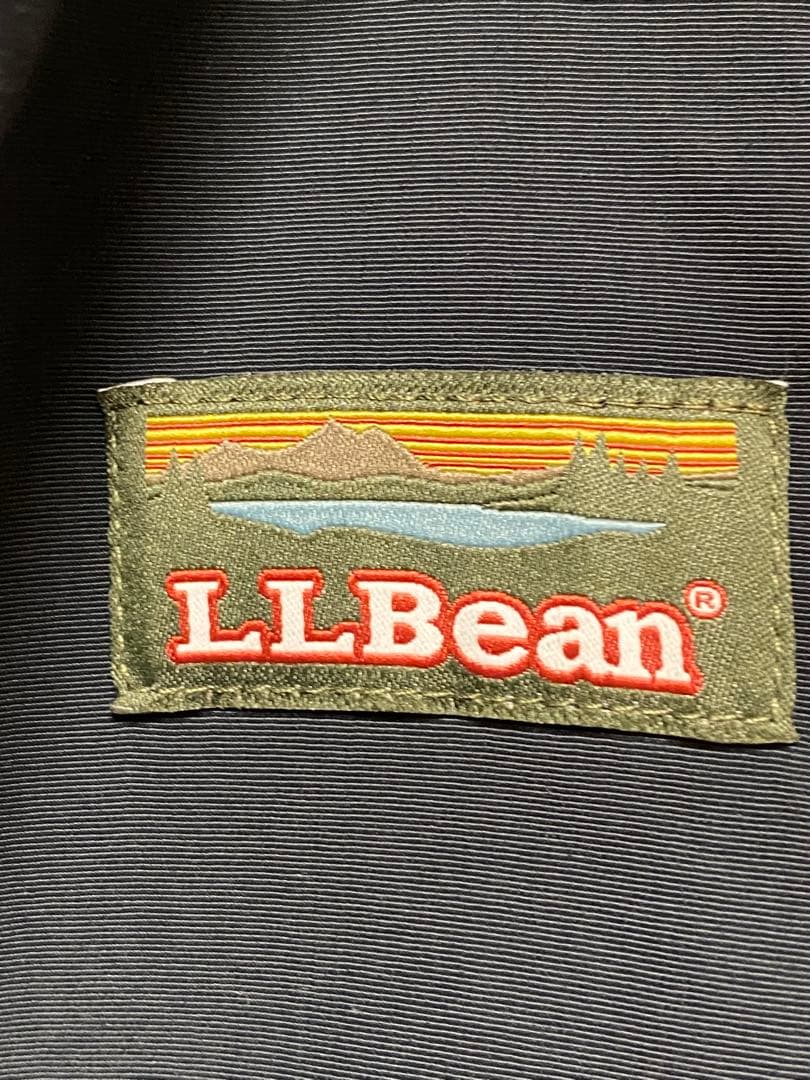 【未使用品】LLBean アノラックパーカー　XLサイズ ナイロンジャケット 黒