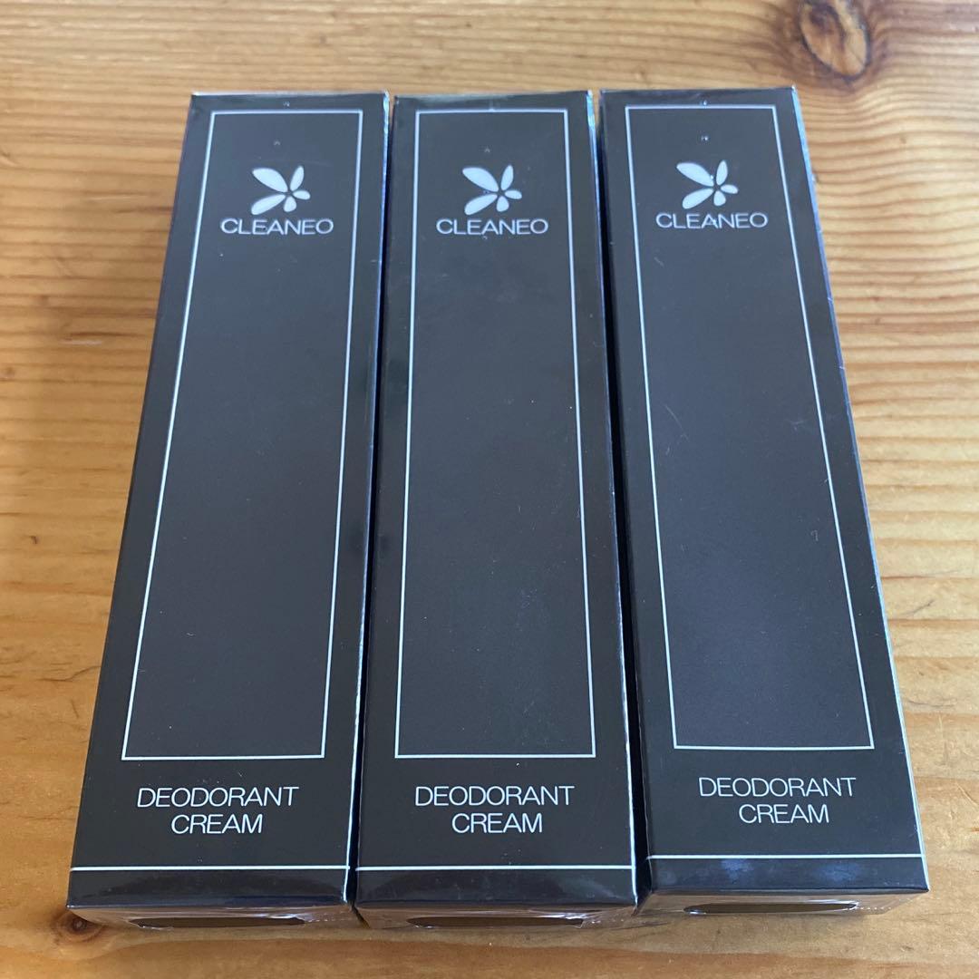 CLEANEO デオドラントクリーム 30g 3本セット