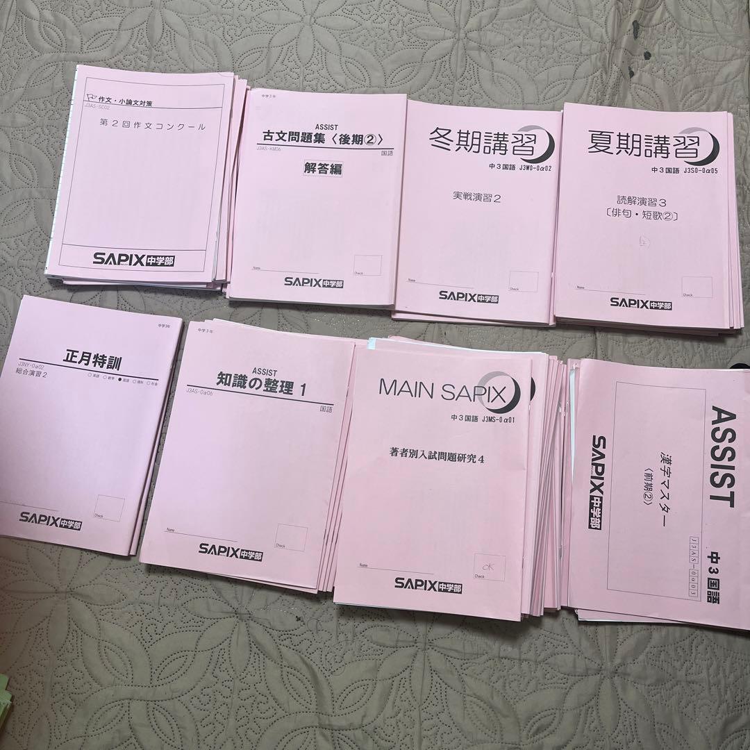 SAPIX中学部 国語