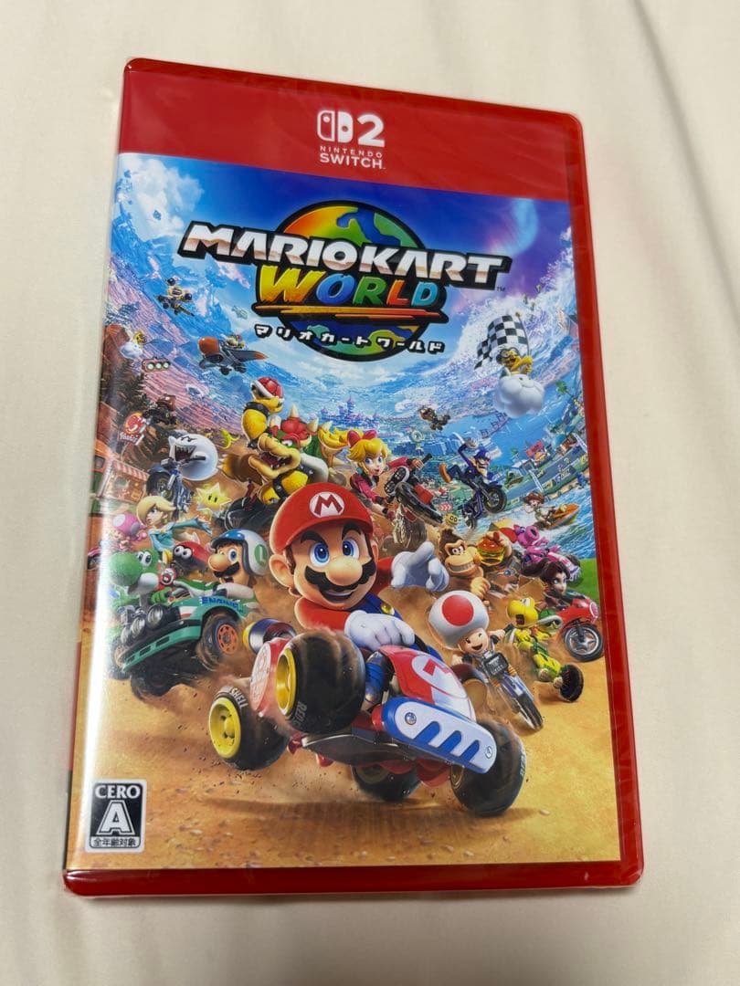 【新品未開封】 マリオカートワールド Switch2 パッケージ版 ソフトのみ