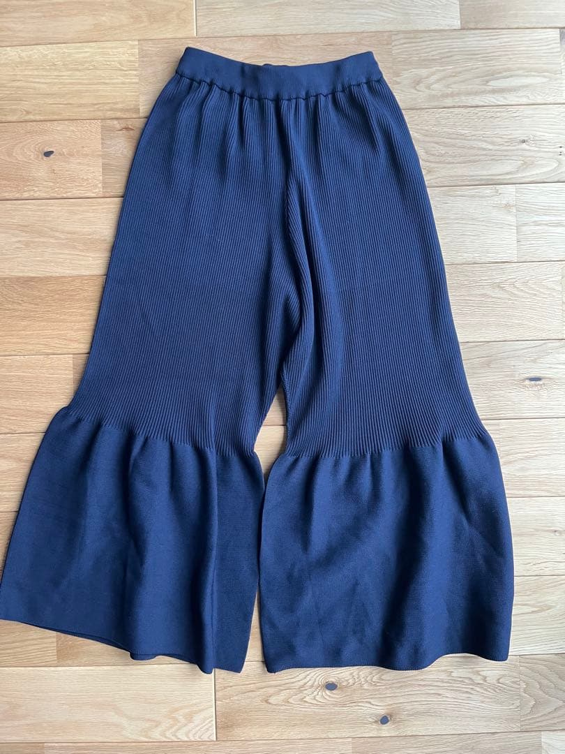 CFCL PORTRAIT PANTS 1ポートレートパンツ NAVY サイズ1