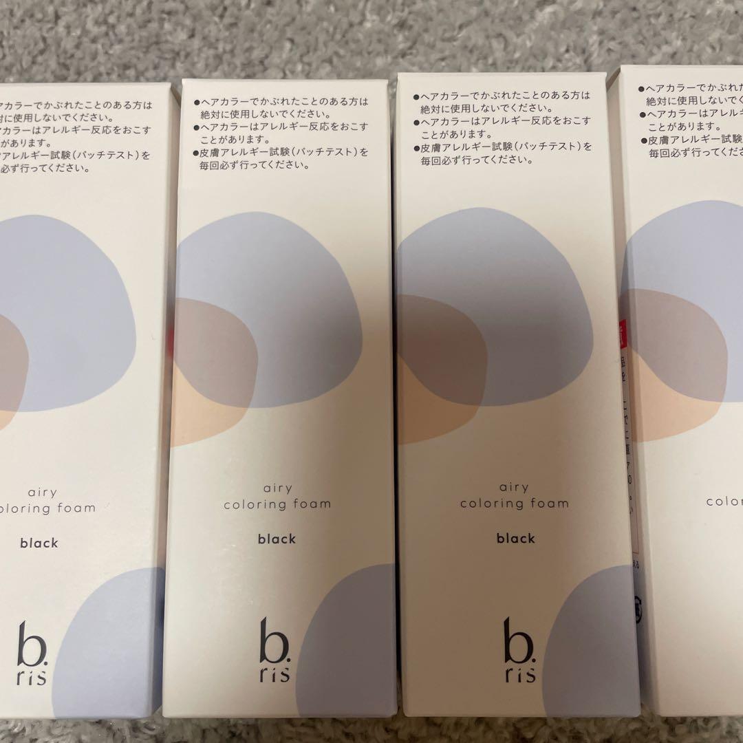 b-ris エアリーカラーリングフォーム ブラック