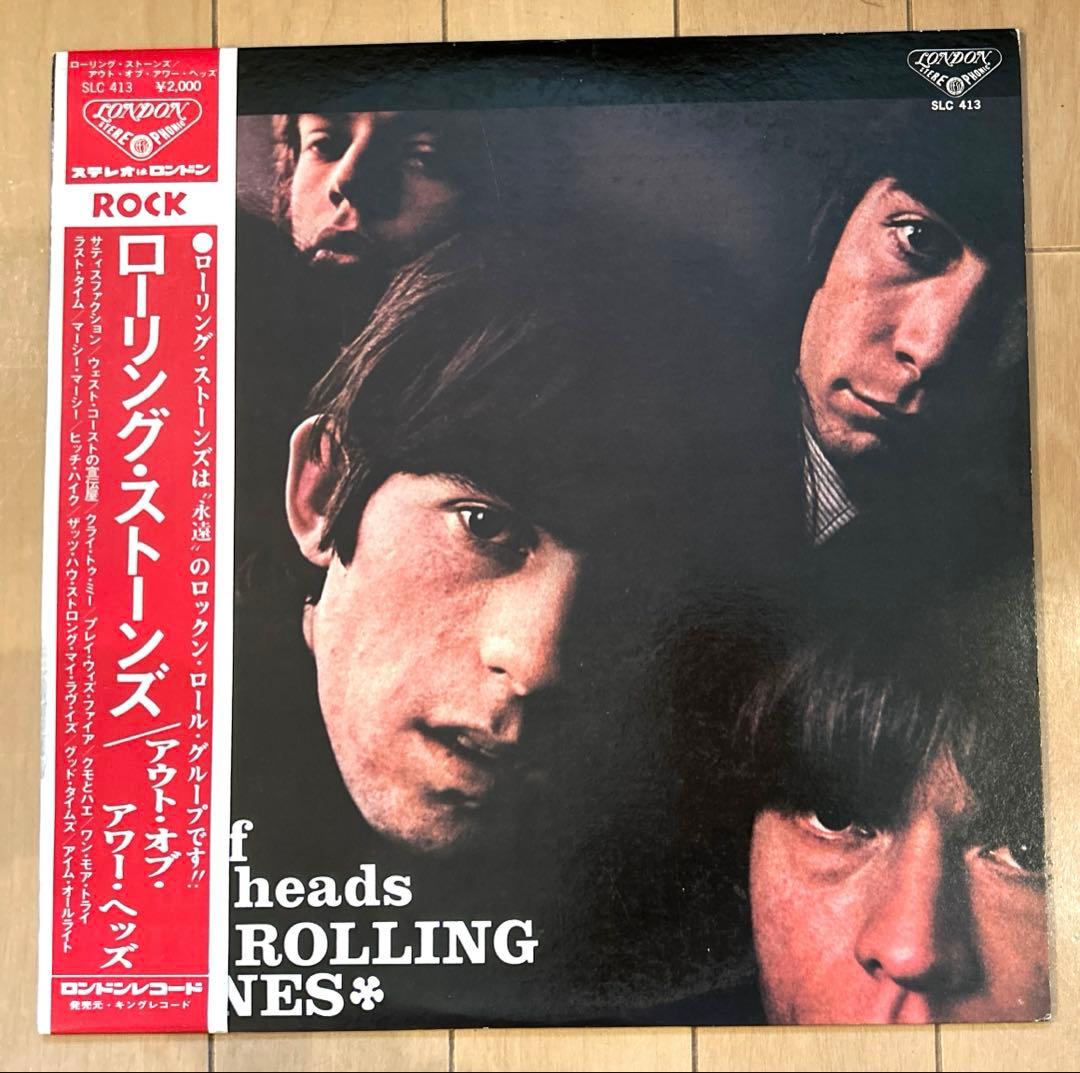 【超レア】見本盤LP 帯付ローリングストーンズ Out of Our Heads