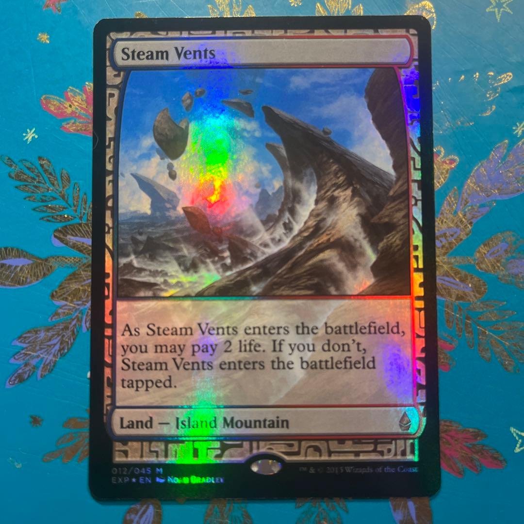 mtg 蒸気孔　foil エクスペディション