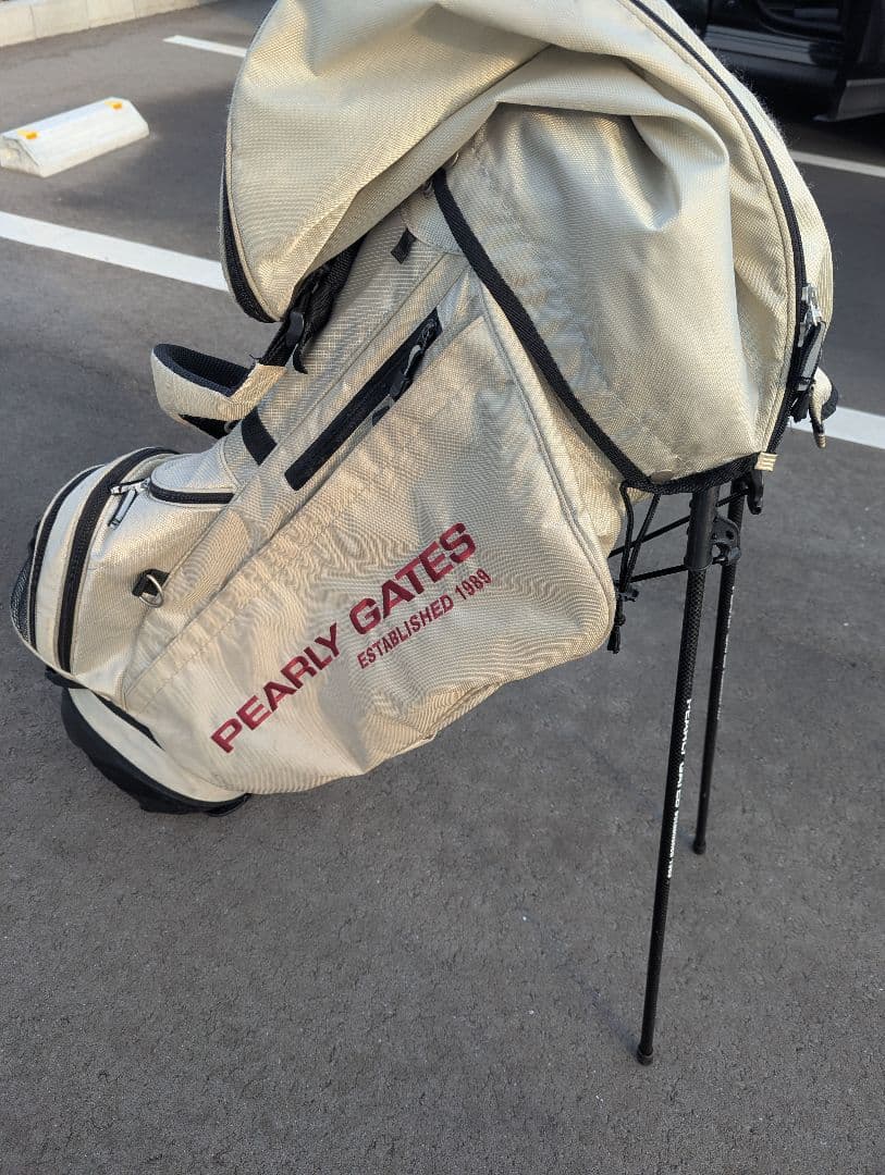 PEARLY GATES スタンド式ゴルフバッグ 2/14日迄