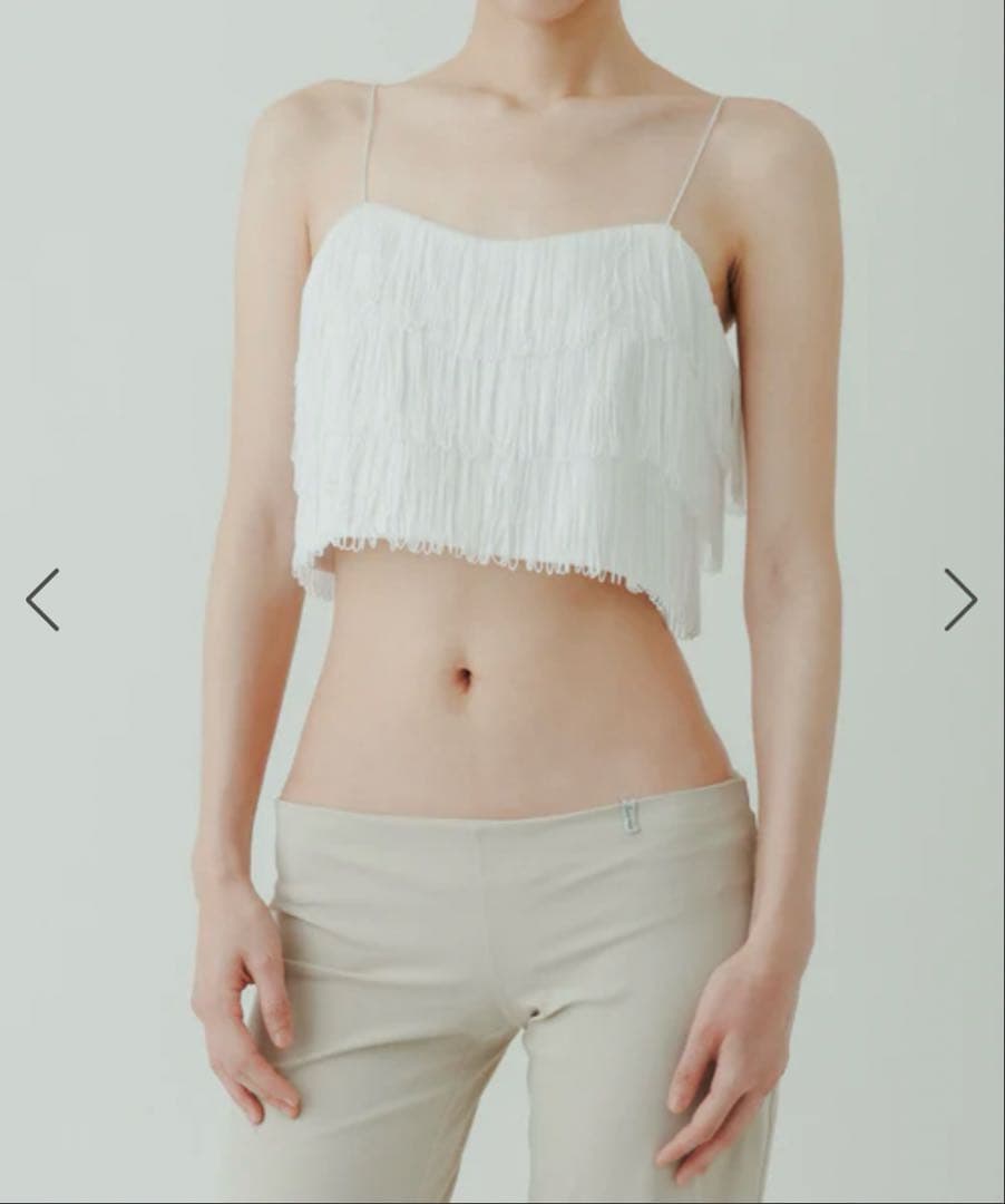 【SRREさま専用】yo BIOTOP fringe top