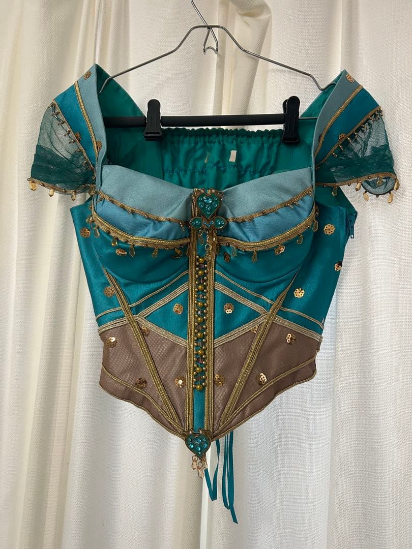 実写版アラジン ジャスミン ピーコックドレス フルセット