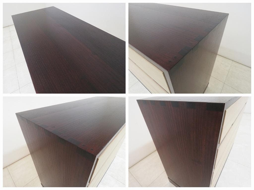 加茂箪笥■桐屋田中■モダンデザイン 総桐チェスト■総無垢■整理■伝統工芸■タンス