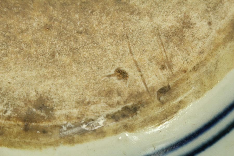 中国美術 青花 纏龍紋 天球瓶 高42cm(LC598)