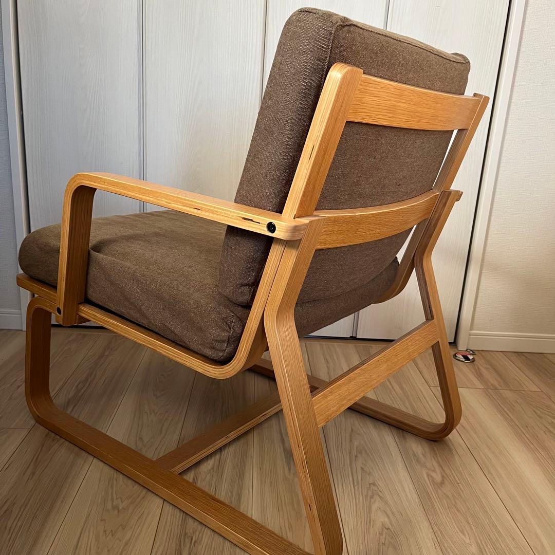 MUJI リビングでもダイニングでもつかえるソファチェア