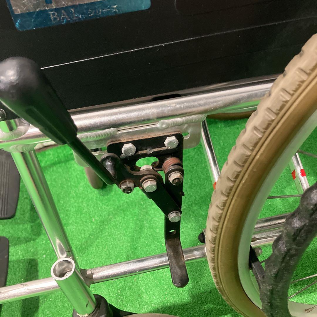 MiKi BAL-1 車椅子 自走式 パンクレス ノーパンク 即日発送