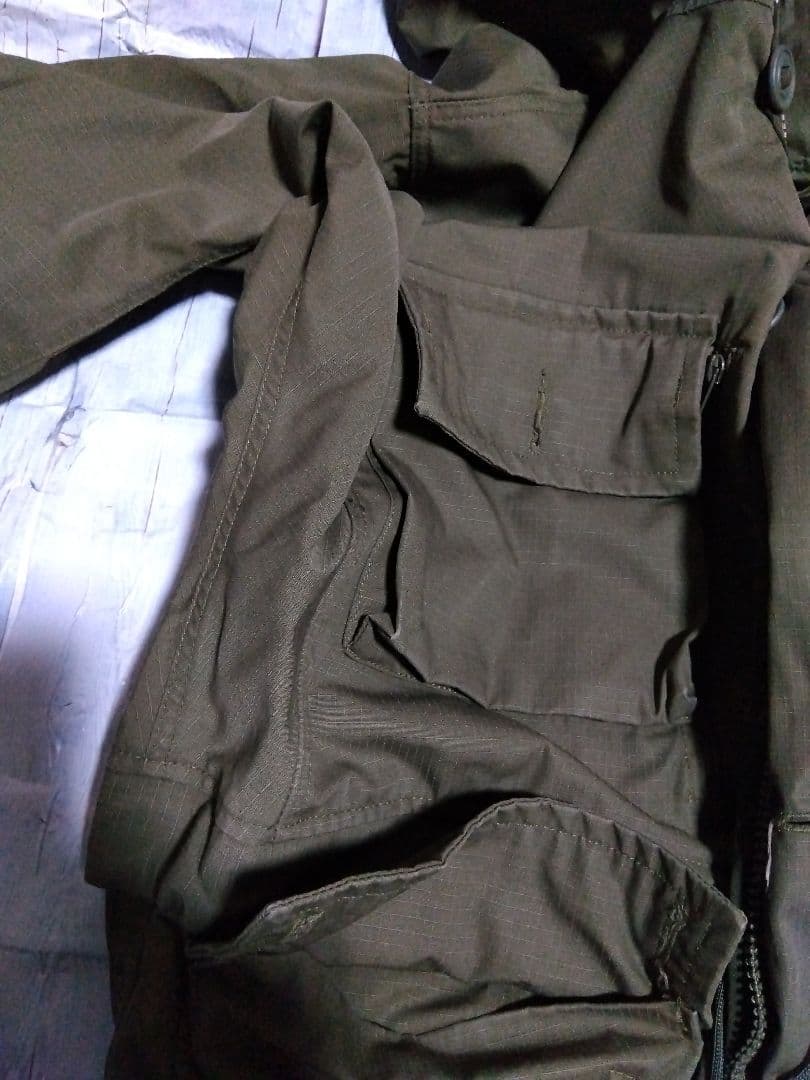 M-65　フィールドジャケット　Arktis　ミリタリージャケット　緑　L