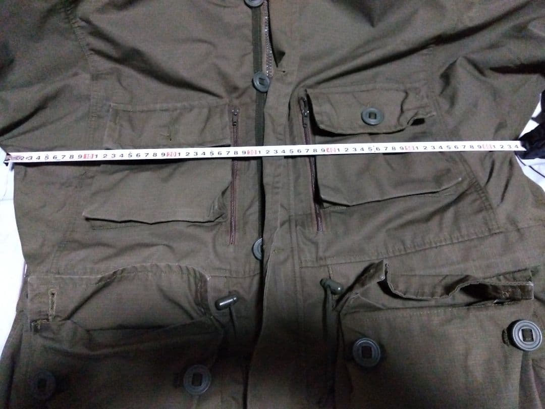 M-65　フィールドジャケット　Arktis　ミリタリージャケット　緑　L