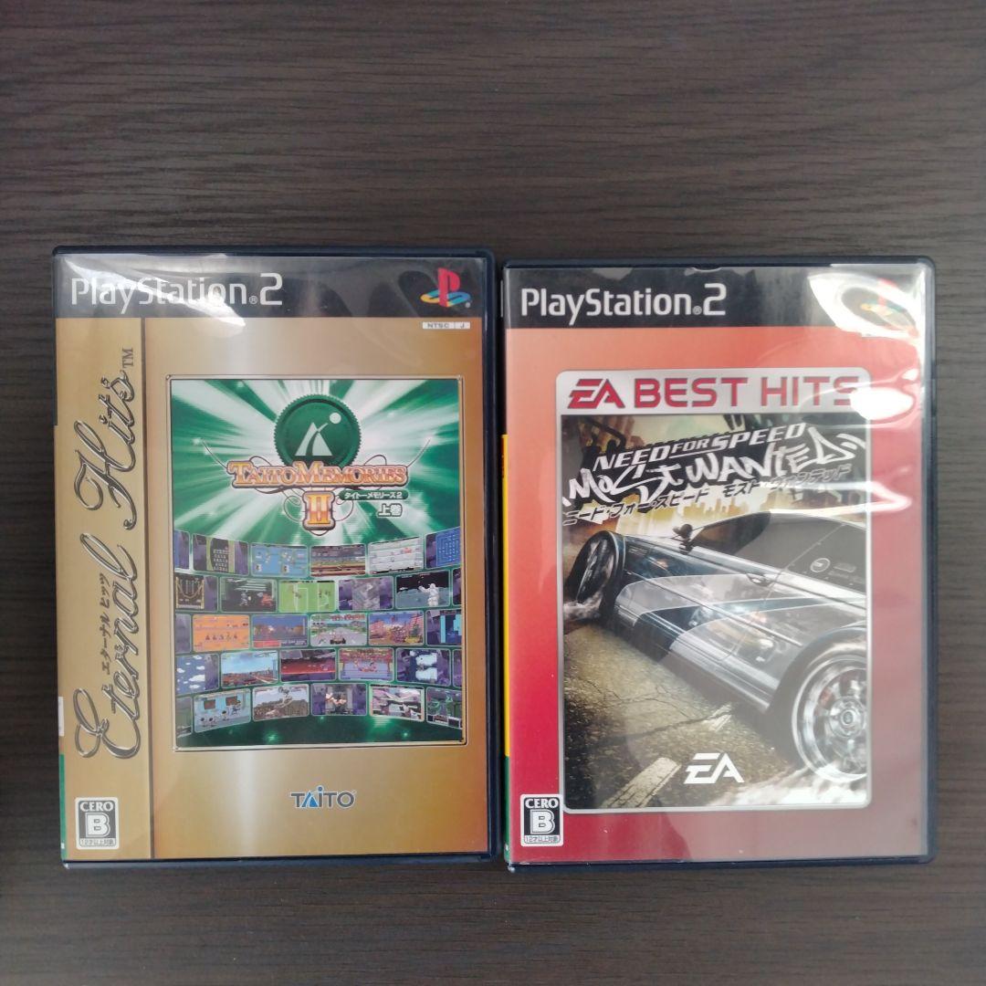 PS2用ソフト　タイトーメモリーズ2 上巻その他2本セット