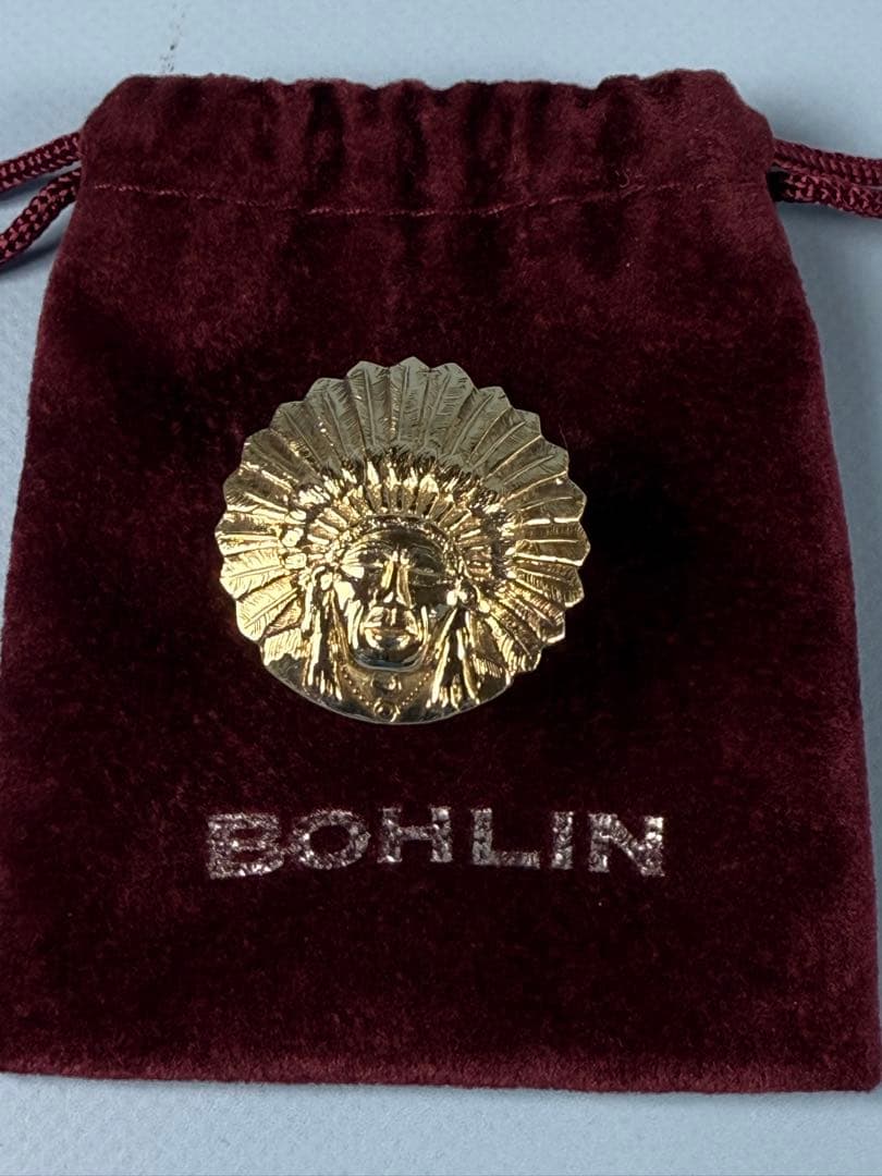 （希少品）Bohlin 製Scarf Sliide（ Indian Head ）