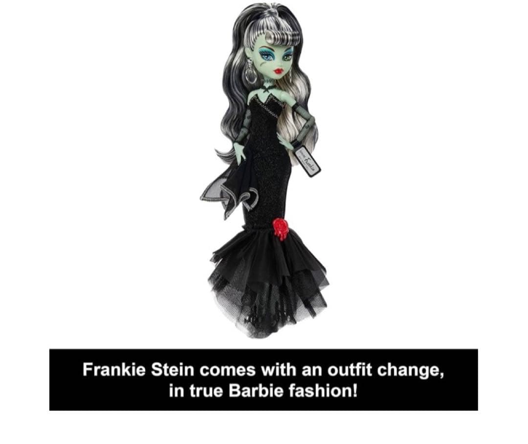 モンスターハイ　フランキー　シュタイン　バービーコラボ　スカルレクター　ドール