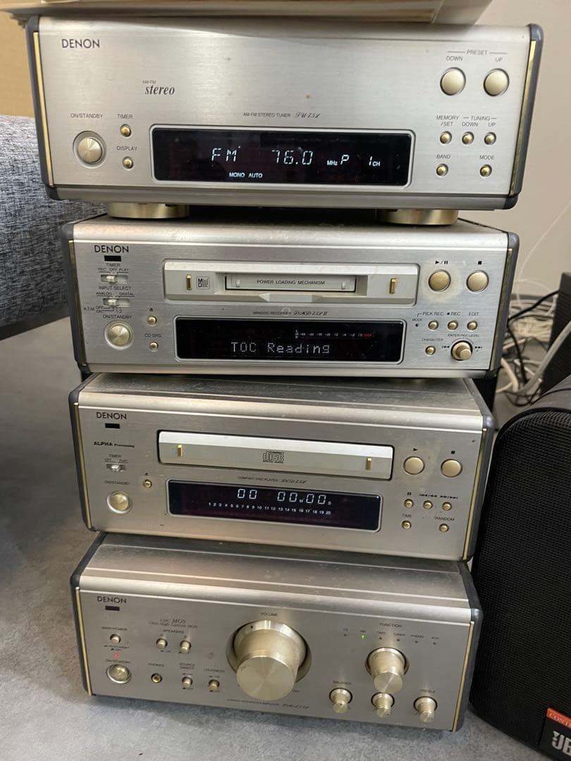 DENON ミニコンポ & JBL スピーカー セット