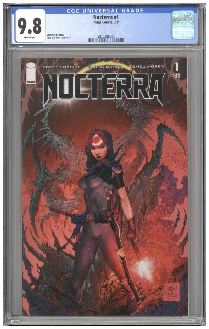 アメコミリーフ Nocterra #1 CGC 9.8
